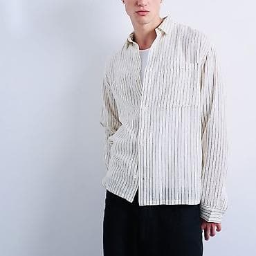 Мужская рубашка, M, L, Uniqlo, Новый, цвет - Белый, Самовывоз, Бесплатная доставка, Платная доставка
