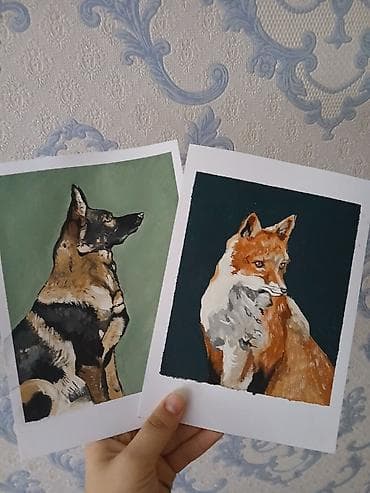 paper: Все картины нарисованы мною: на холсте,картоне,бумаге; — 3