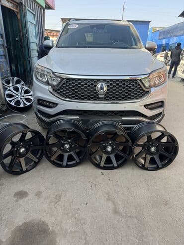 авто ру шины и диски б у: Литые Диски R 18 Комплект, отверстий - 5, Новый — 3