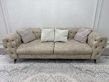 Прямой диван, Б/у