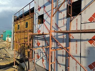 Вентфасад из алюминиевых композитных панелей (ACP) с утеплением и