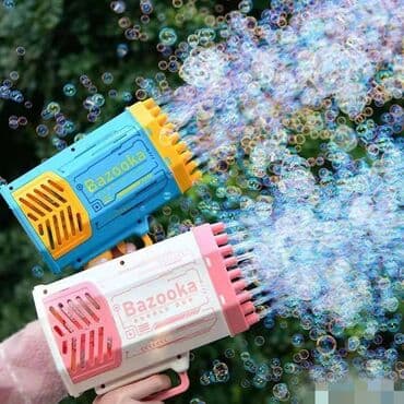 пистолет для мыльных пузырей: Мыльные пузыри - одна из любимых забав детей. Что может быть веселее — 2