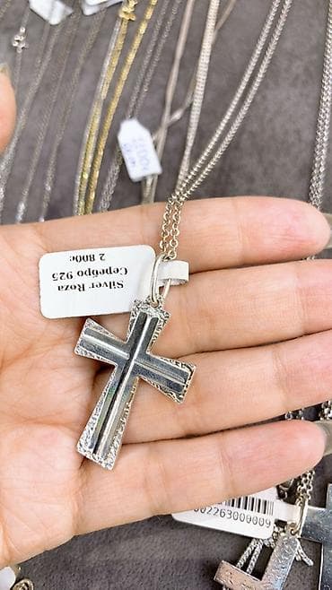 серебро крестик: Подвески-крестики Silver Roza, серебро 925 - Материал: серебро 925 — 5