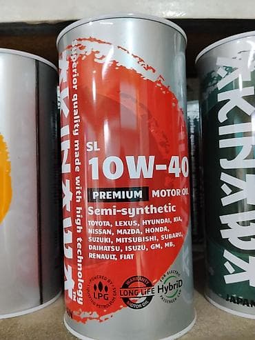 авто масла: Моторное масло AKINAMI Premium Motor Oil SL 10W-40 - Тип — 1