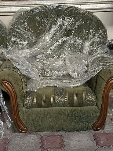 Детская мебель: Комплект мягкой мебели, цвет - Зеленый — 1