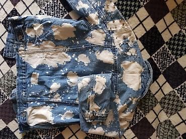 Пальтолор: Куртка размер s-m, джинса плотная, состояние идеальное — 2