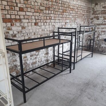 железный двухъярусный кровать: Мебель на заказ, Гостиная, Кровать — 2