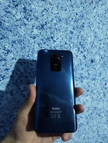 iphone 14 plus: Xiaomi, Redmi Note 9, Б/у, 64 ГБ, цвет - Синий, 2 SIM — 1