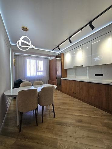 zalkar: 2 комнаты, 67 м², Тунгуч мкр Элитка, 5 этаж, Дизайнерский ремонт — 7