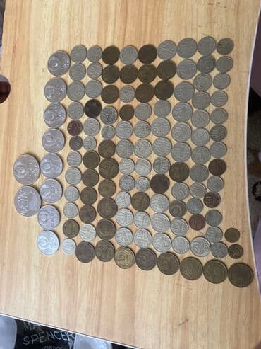 Подборка советских монет СССР разных номиналов и годов. Состав по