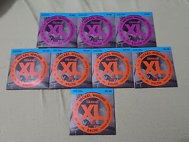 фанко: Струны для электрогитары D’Addario XL Nickel Wound. - Серии: XL — 1