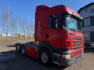 машина грузовая: Тягач, Scania, Тентованный — 3
