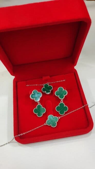 свадебные платья от производителя: Набор украшений, Проба 925, Женские, Новый — 3