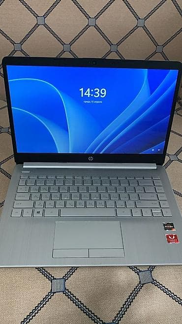 HP 14" тонкий ноутбук на AMD Ryzen Характеристики: - Процессор: AMD
