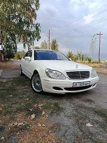 Mercedes-Benz S-Class: 2004 г., 5 л, Автомат, Газ, Седан