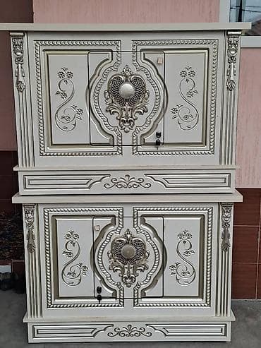 угловые столы для офиса: Комплект офисной мебели, Шкаф, ДСП, цвет - Серый — 5