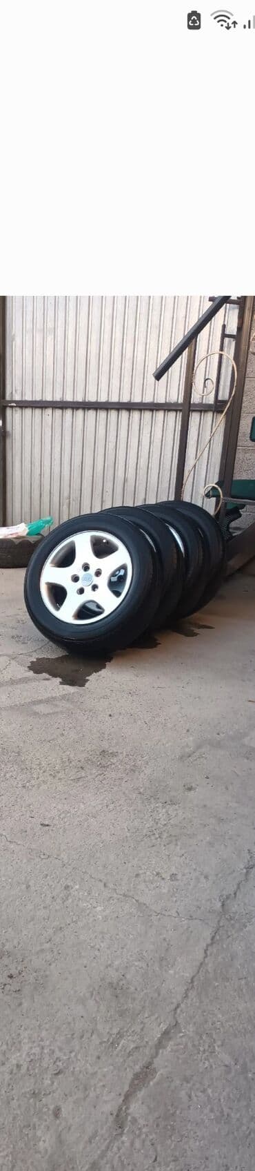 диски и шины на субару: Дөңгөлөктөр монтажда 205 / 60 / R 16, Жай, Колдонулган, Комплект, Жеңил унаалар, Куйма, тешиктери - 5 — 3