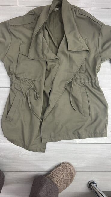 плащ дождовик: Плащ, Тренчкот, Двубортная модель — 2