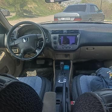 вариянтка машина: Honda Civic: 2003 г., 1.5 л, Автомат, Гибрид, Седан — 3