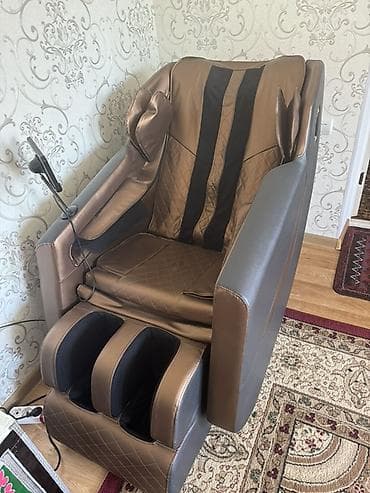 ростовая кукла купить: Массажное кресло, цвет - Коричневый — 1