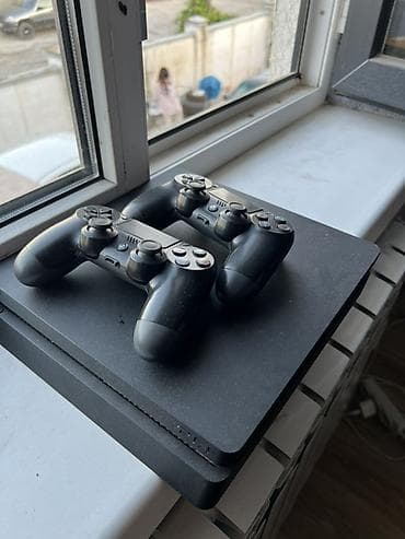 red dead redemption: PlayStation 4 Slim + 2 геймпада DualShock 4 Комплектация: - консоль — 3