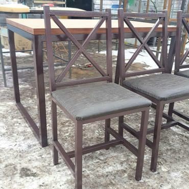 художественная ковка мебель: Столовые столы стулья под заказ!!! Мы любим точность и аккуратность — 3