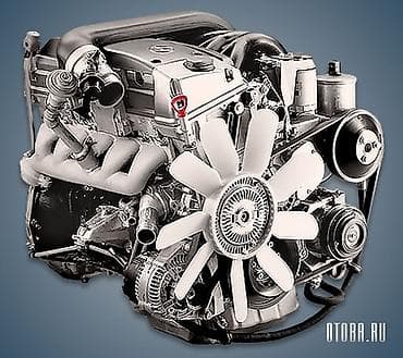 5w 40: Дизельный мотор Mercedes-Benz 2.5 л, Б/у, Оригинал, Германия — 1