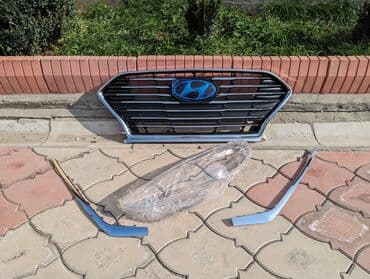 Решетка радиатора Hyundai 2018 г., Новый, Аналог