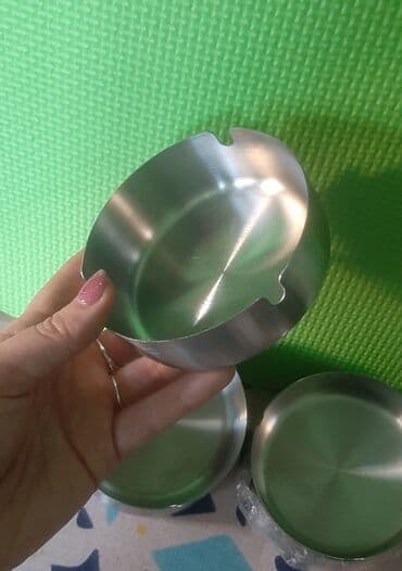 пепельница уличная: Пепельница, лёгкая, удобйная. Не дорого. Нержавеющая сталь — 4