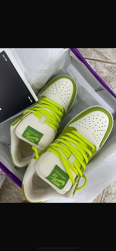 nike tech flece: Мужские кроссовки, 39.5, 41, 34.5, Nike, Новый, цвет - Зеленый, Самовывоз, Бесплатная доставка — 3