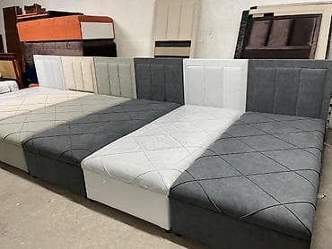 мебельные доски: Односпальные кровати с мягким изголовьем - Современный дизайн — 1