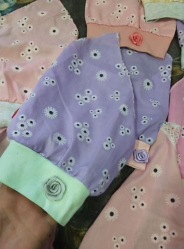 Детские косынки/шапочки-чепчики для девочек - Легкие летние косынки