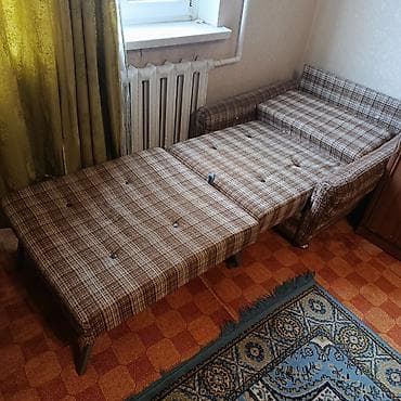 диван и кровать: Кресло-кровать, Односпальный, цвет - Коричневый — 6