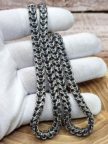 Серебряная цепь Плетение "Рамзес" 70 гр 55 см Делаю на Заказ at lalafo.kg Серебряная цепь Плетение "Рамзес" 70 гр 55 см Делаю на Заказ