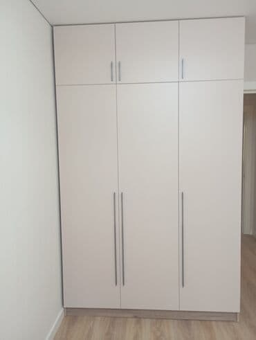 шкаф с тумбой: Шкаф для одежды, Прямой, ЛДСП — 1