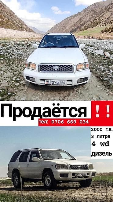 Nissan Terrano: 2000 г., 3 л, Дизель, Внедорожник