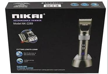 aura roboclean: Машинка для стрижки Nikai NK-2289, перезаряжаемая. Основные — 3