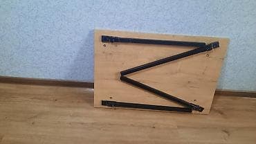 передвижной столик: Стол трансформер Для кухни, Раскладной стол, Длина, см: 90 см — 5