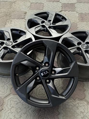 диски r16 kia: Литые Диски R 16 Kia, Комплект, отверстий - 5, Б/у — 4