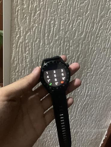 amazfit gts 2: Смарт‑часы hoco. с круглым сенсорным дисплеем и черным спортивным — 4