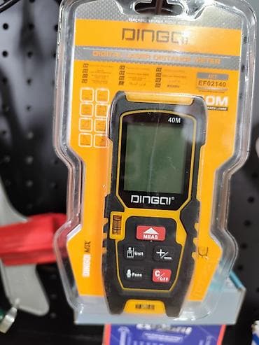 Рулеткалар жана алысты өлчөгүчтөр: Лазерный дальномер DINGQI EF02140 - Тип: цифровой лазерный измеритель — 1