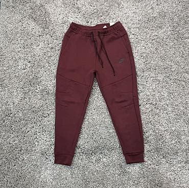 Спорттук костюмдар: Спортивный костюм Nike Tech Fleece, бордовый - Есть все размеры M - L — 2