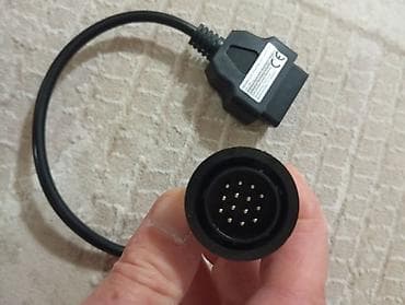гайа: Переходник диагностический: круглый 14‑pin на OBD2 (16‑pin) - — 2