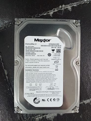 Накопитель для ПК, Новый, Seagate, HDD, 256 ГБ, 3.5", Для ПК