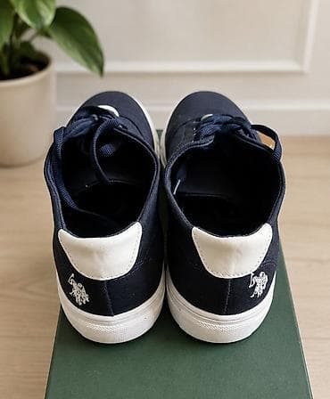 polo рюкзак: Мужские кроссовки, 43, 44, 45, Polo Ralph Lauren, Новый, цвет - Синий — 2