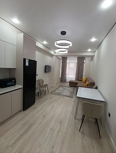 2 бөлмө, 64 м², Алтын чарчы Элитка, 5 кабат, Дизайнердик оңдоо