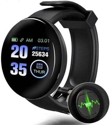 интерактивный: Умные смарт часы с Bluetooth, с измерением артериального давления — 2