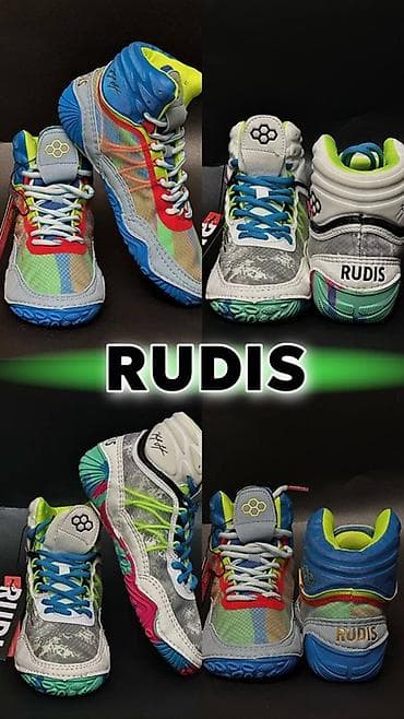 Кроссовки для борьбы RUDIS - Модель: высокие борцовки с фирменной