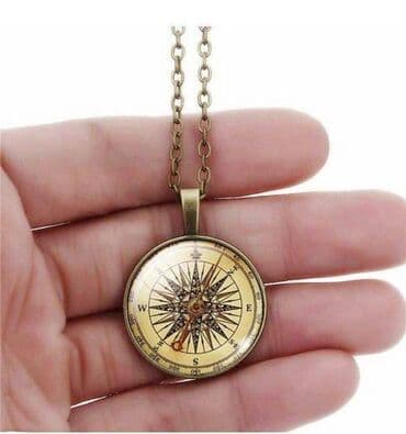 в единственнои экземпляре: Ожерелье О “Компас Времени” — амулет для тех, кто выбирает свой путь — 4