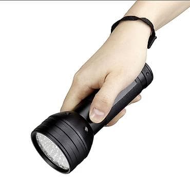 uv лампа: УФ фонарь 51 LED 395нм Мощный ультрафиолетовый фонарь. 51 диод, светит — 3